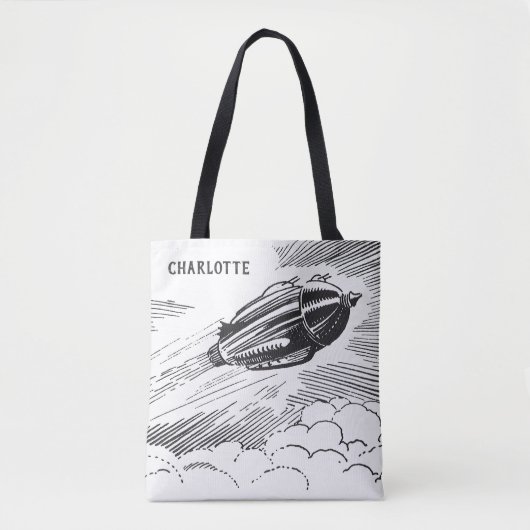wetenschapscampagne in de wolken tote bag (Voorkant)