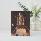 wetenschapscampagne voor het afblazen van de plan briefkaart (Staand voorkant)