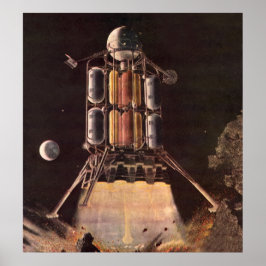  wetenschapscampagne voor het afblazen van de plan poster