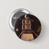 wetenschapscampagne voor het afblazen van de plan ronde button 5,7 cm (Voorkant /achterkant)