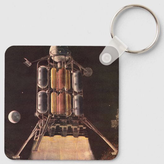  wetenschapscampagne voor het afblazen van de plan sleutelhanger (Achterkant)