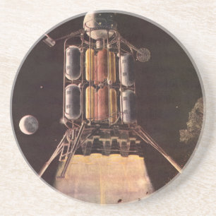 wetenschapscampagne voor het afblazen van de plan zandsteen onderzetter