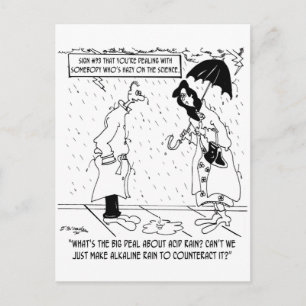 WetenschapsCartoon 7084 Briefkaart