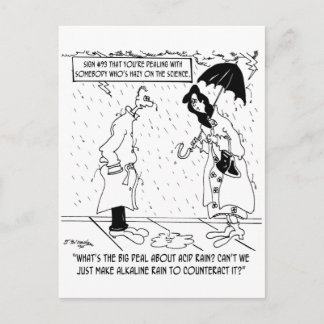 WetenschapsCartoon 7084 Briefkaart