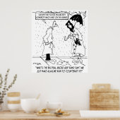 WetenschapsCartoon 7084 Poster (Keuken)