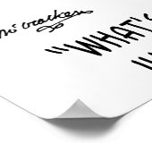 WetenschapsCartoon 7084 Poster (Hoek)