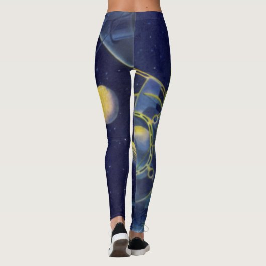 wetenschapscentra in de buitenruimte leggings (Achterkant)