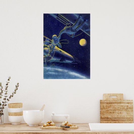  wetenschapscentra in de buitenruimte poster (Keuken)