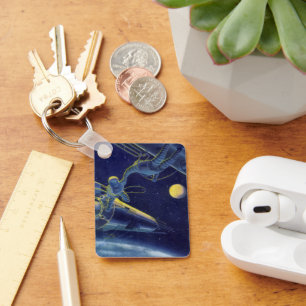 wetenschapscentra in de buitenruimte sleutelhanger