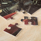  wetenschapscentra op een ruimteruil legpuzzel (Zijkant)