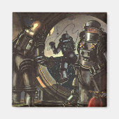  wetenschapscentra op een ruimteruil magneet (Voorkant)