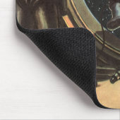 wetenschapscentra op een ruimteruil muismat (Hoek)