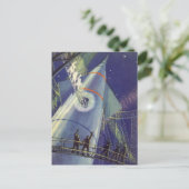  wetenschapscentra op het gebied van raketschild briefkaart (Staand voorkant)