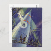  wetenschapscentra op het gebied van raketschild briefkaart (Voorkant / Achterkant)