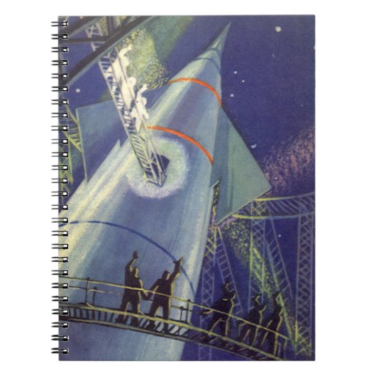  wetenschapscentra op het gebied van raketschild notitieboek (Voorkant)