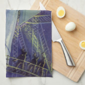 wetenschapscentra op het gebied van raketschild theedoek (Quarter Fold)