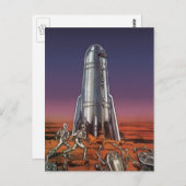  wetenschapscentrum, Astronauts Beetle Aliens Briefkaart (Voorkant / Achterkant)