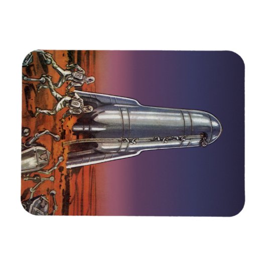  wetenschapscentrum, Astronauts Beetle Aliens Magneet (Horizontaal)