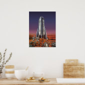 wetenschapscentrum, Astronauts Beetle Aliens Poster (Keuken)