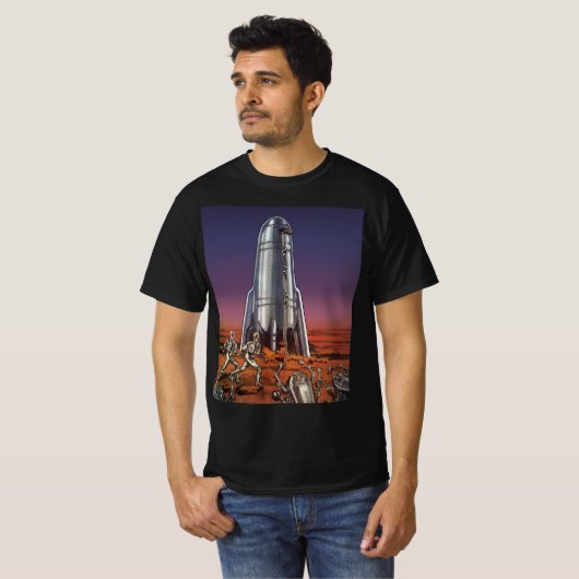  wetenschapscentrum, Astronauts Beetle Aliens T-shirt (Voorkant volledig)