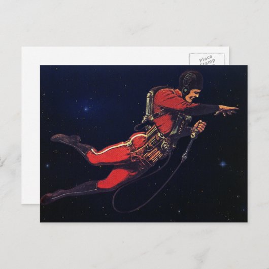 wetenschapscentrum in de buitenruimte briefkaart (Voorkant / Achterkant)