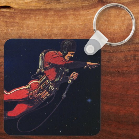  wetenschapscentrum in de buitenruimte sleutelhanger (Achterkant)