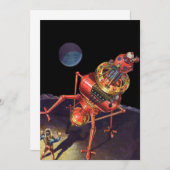 wetenschapscentrum met Alien Robot (Voorkant / Achterkant)