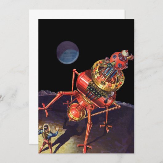  wetenschapscentrum met Alien Robot (Voorkant / Achterkant)