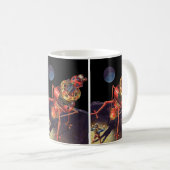 wetenschapscentrum met Alien Robot Koffiemok (Voorkant rechts)