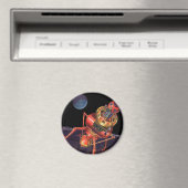 wetenschapscentrum met Alien Robot Magneet (Insitu (Vaatwasser))