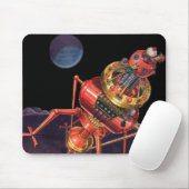  wetenschapscentrum met Alien Robot Muismat (Met muis)