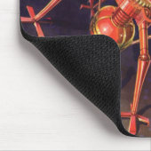  wetenschapscentrum met Alien Robot Muismat (Hoek)