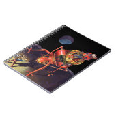  wetenschapscentrum met Alien Robot Notitieboek (Linkerzijde)