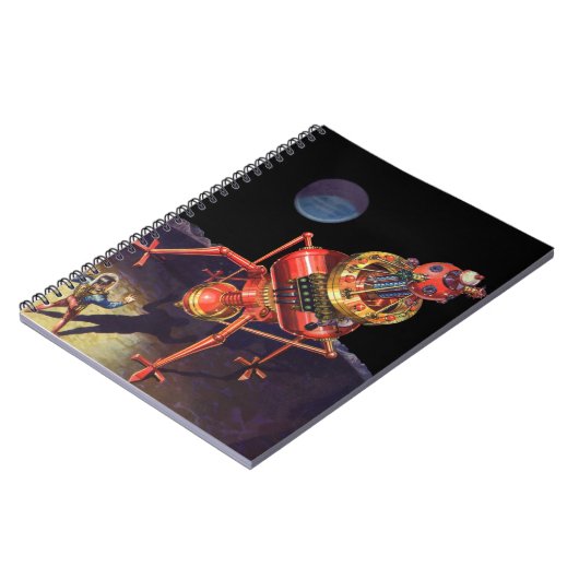 wetenschapscentrum met Alien Robot Notitieboek (Linkerzijde)