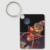 wetenschapscentrum met Alien Robot Sleutelhanger (Voorkant)