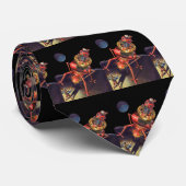 wetenschapscentrum met Alien Robot Stropdas (Opgerold)