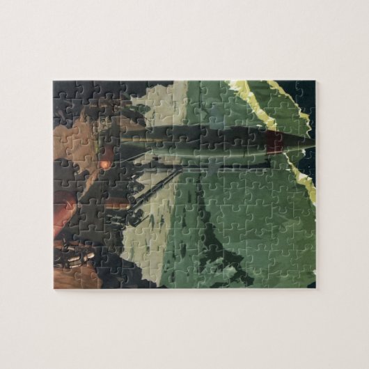  wetenschapscentrum, Rocket on Foreign Planet Legpuzzel (Horizontaal)