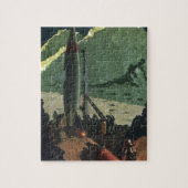 wetenschapscentrum, Rocket on Foreign Planet Legpuzzel (Verticaal)