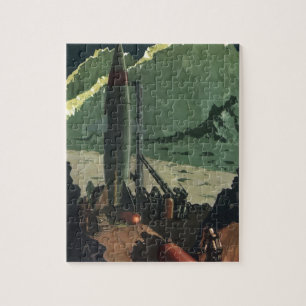 wetenschapscentrum, Rocket on Foreign Planet Legpuzzel