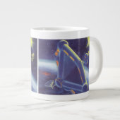  wetenschapscentrum ruimtestation grote koffiekop (Voorkant rechts)