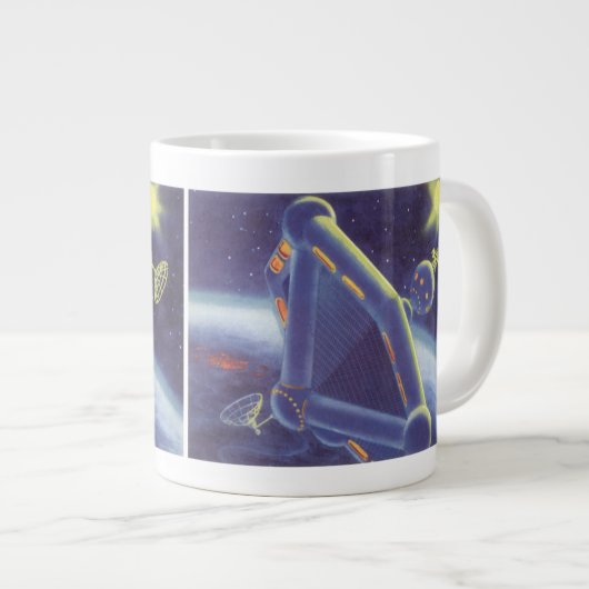  wetenschapscentrum ruimtestation grote koffiekop (Voorkant rechts)