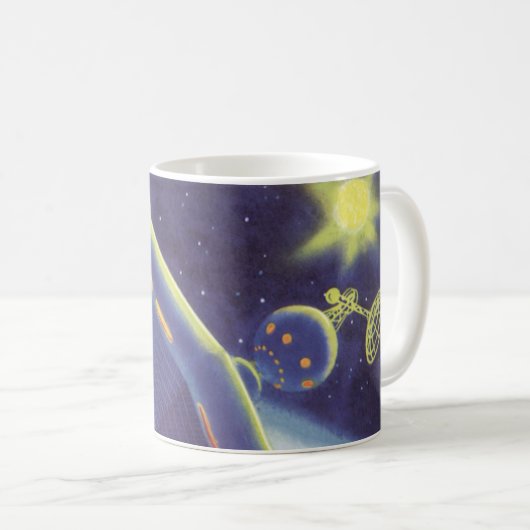  wetenschapscentrum ruimtestation koffiemok (Voorkant rechts)