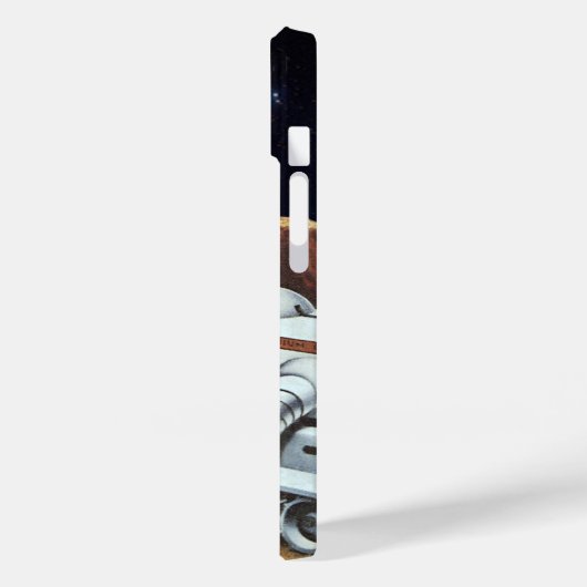  wetenschapscentrum, ruimtestation op de maan Case-Mate iPhone case (Achterkant / Links)