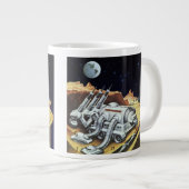  wetenschapscentrum, ruimtestation op de maan grote koffiekop (Voorkant rechts)