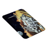  wetenschapscentrum, ruimtestation op de maan magneet (Rechterzijde)