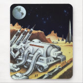  wetenschapscentrum, ruimtestation op de maan muismat (Voorkant)