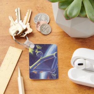 wetenschapscentrum ruimtestation sleutelhanger