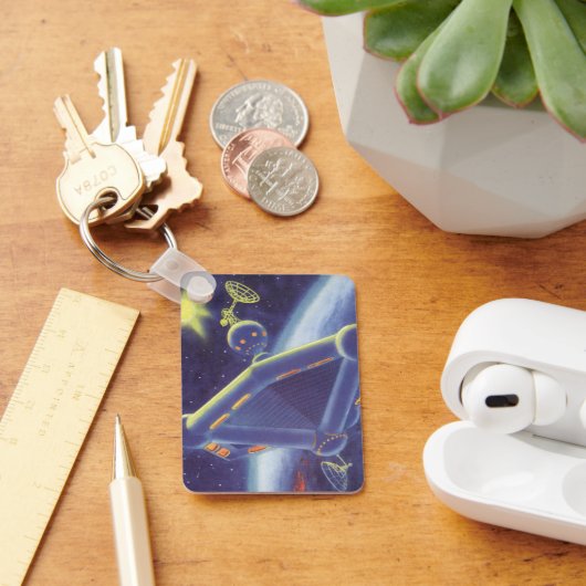  wetenschapscentrum ruimtestation sleutelhanger (Bureau)