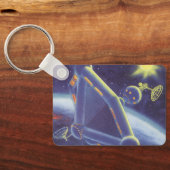  wetenschapscentrum ruimtestation sleutelhanger (Achterkant)