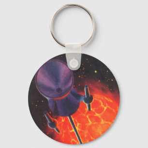 wetenschapscentrum, Sci Fi Rocket, Red Planet Sleutelhanger